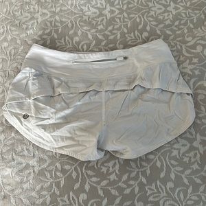 Lululemon size 2 speed up shorts 2.5in